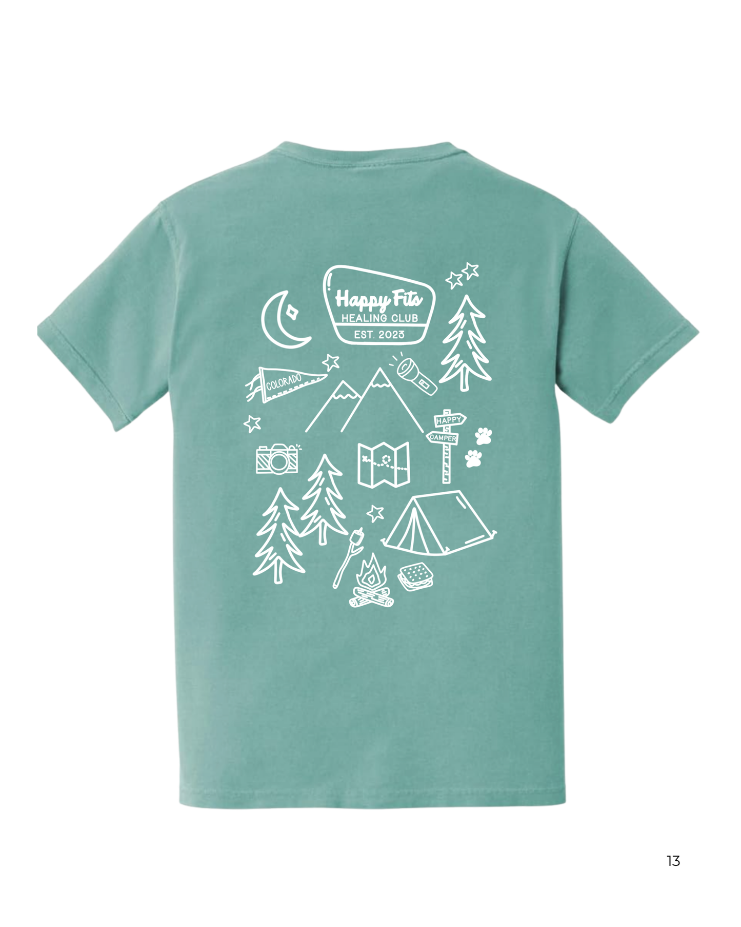 PRE-ORDER (!) Happy Fits Healing Club Pocket Tee
