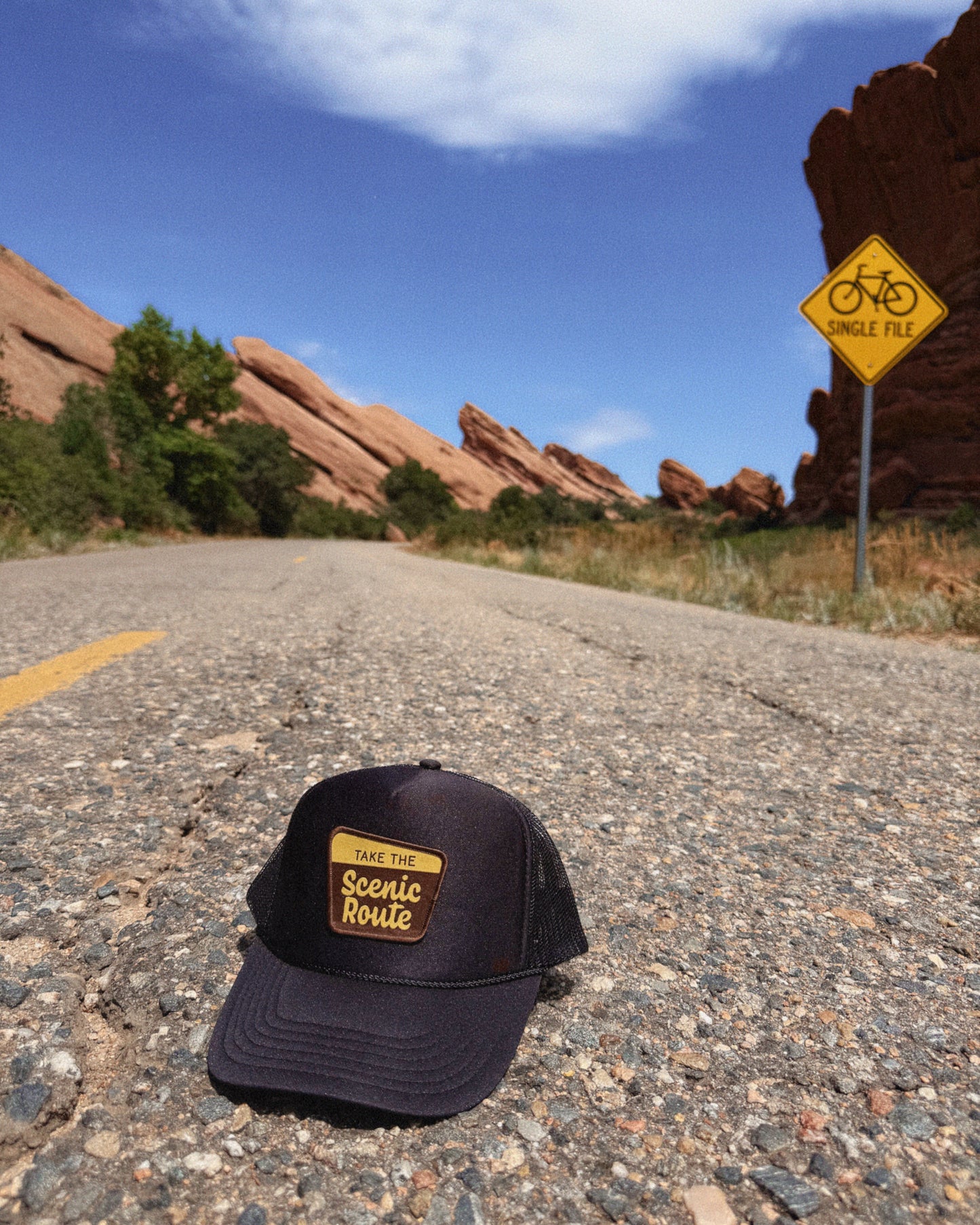 PRE-ORDER (!) Take the Scenic Route Trucker Hat