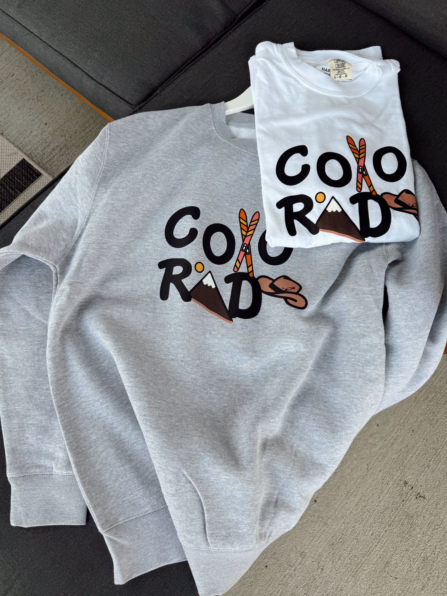 PRE-ORDER (!) Colorado Icons Crewneck