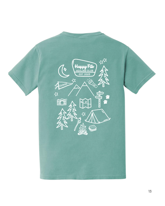 PRE-ORDER (!) Happy Fits Healing Club Pocket Tee