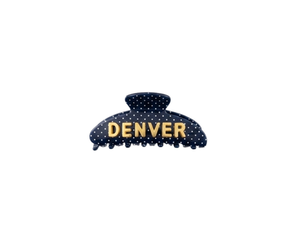 PREORDER | Root For Your City Beaded Claw Clip