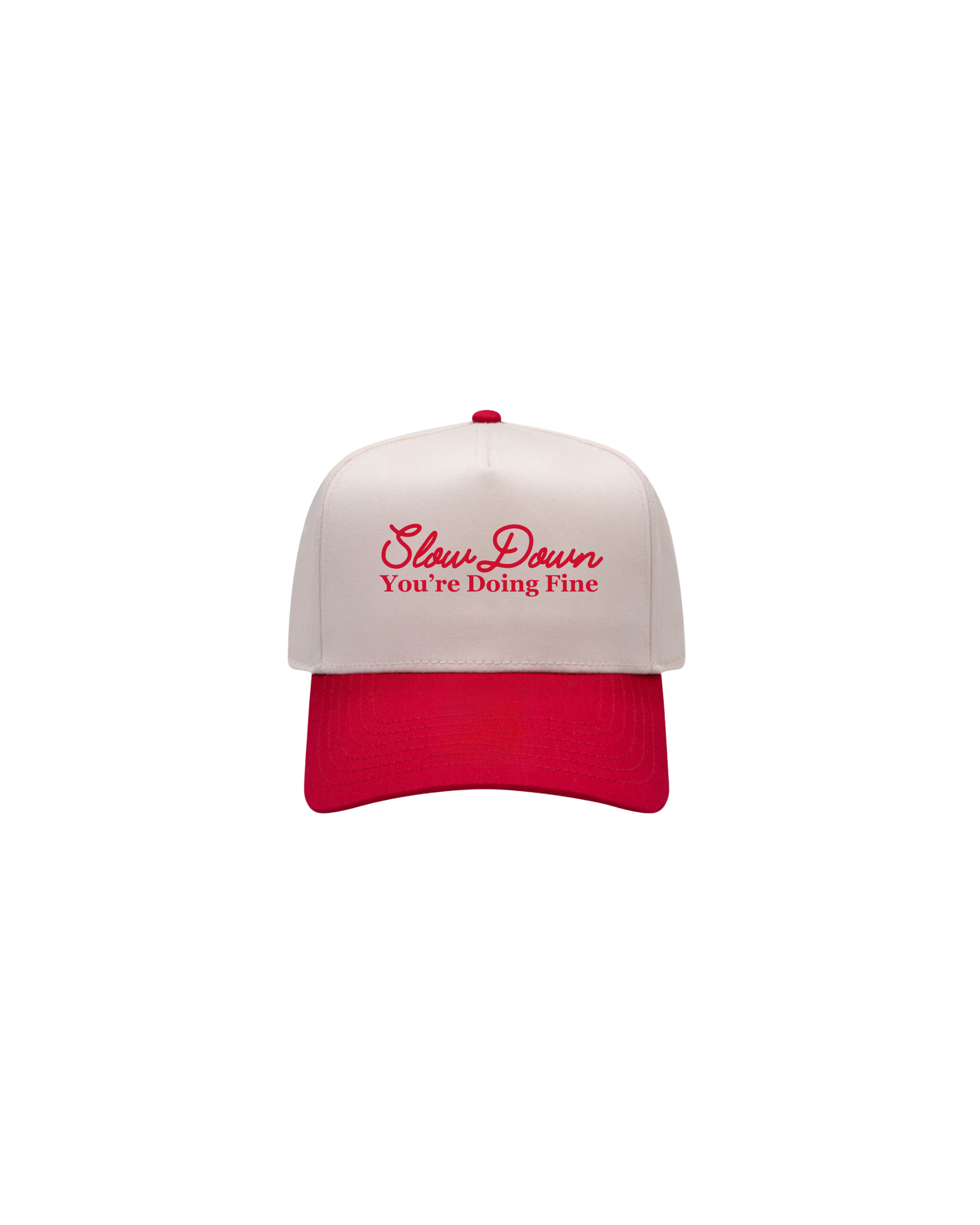 Slow Down Canvas Structured Hat