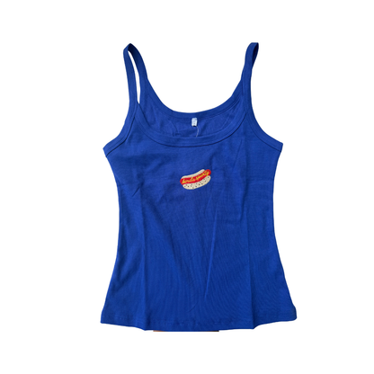 Kinda Sporty Embroidered Tank