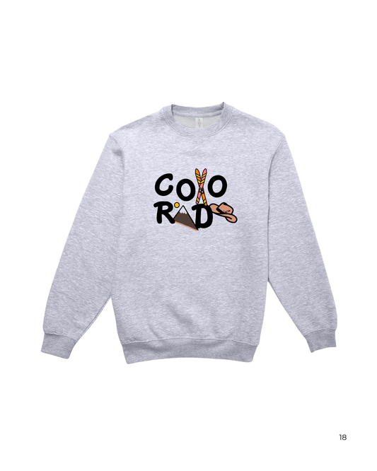PRE-ORDER (!) Colorado Icons Crewneck