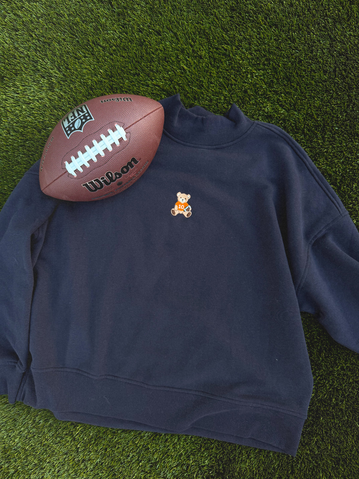 PREORDER | Varsity Bear Mock Neck