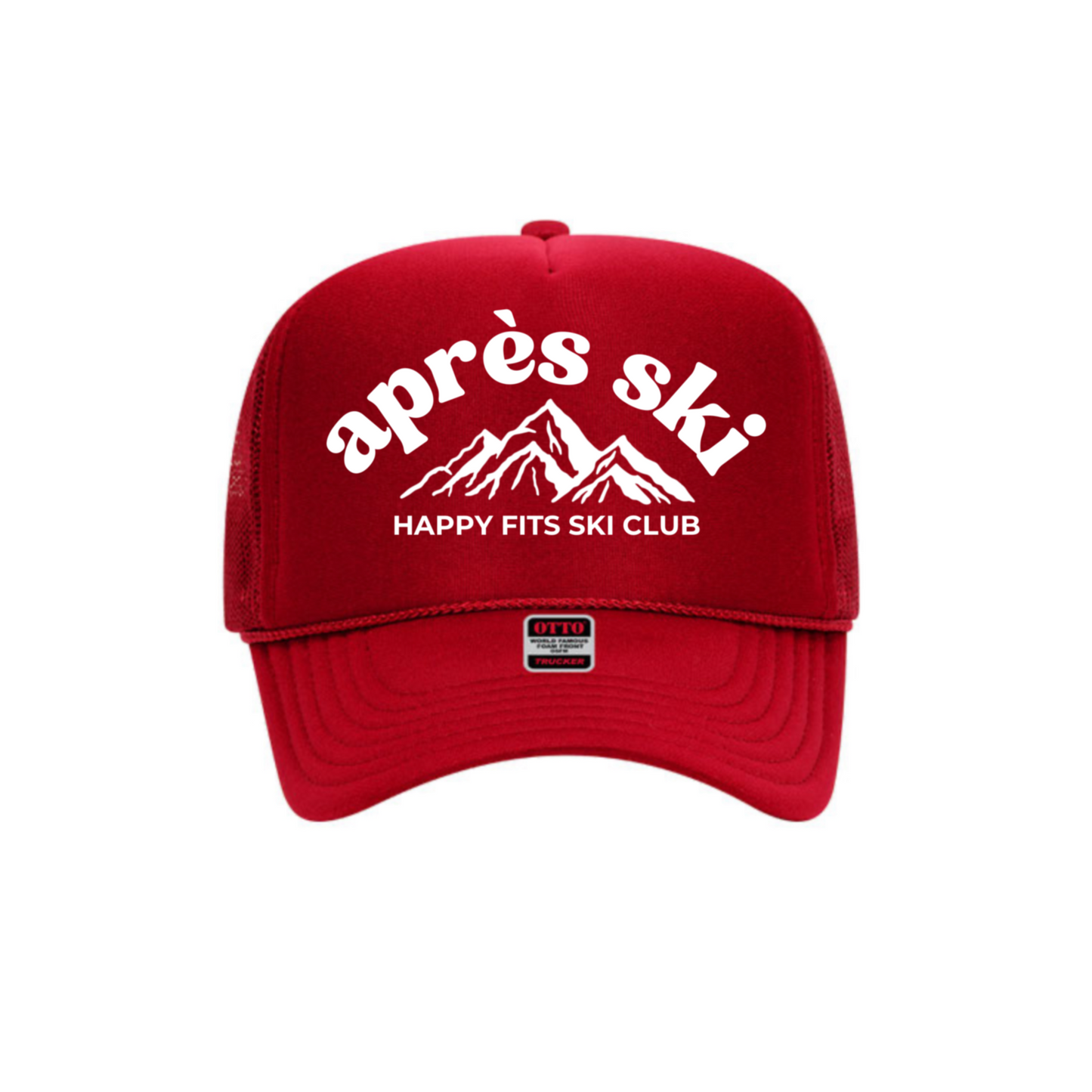 apres ski trucker hat