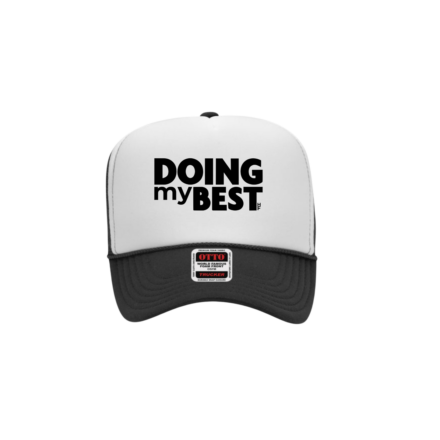 doing my best trucker hat