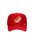 hot dog trucker hat